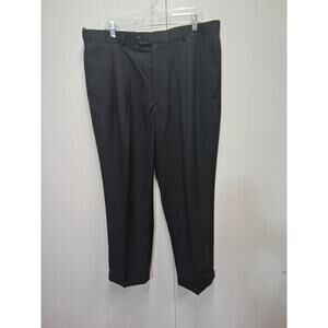 Roundtree & Yorke Mens Black Dress Pants (Size 40X29)